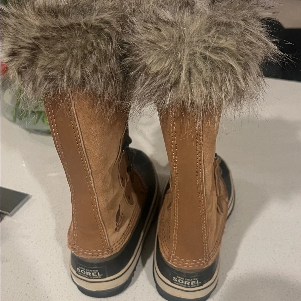 Sorel Joan Artic Fur-Trimmed Winter Boots 6
